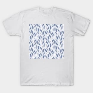 Indigo leaves falling T-Shirt